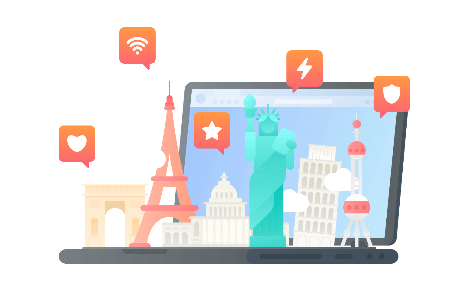 在法国南部地区连接到中国的加速器 - 华人VPN